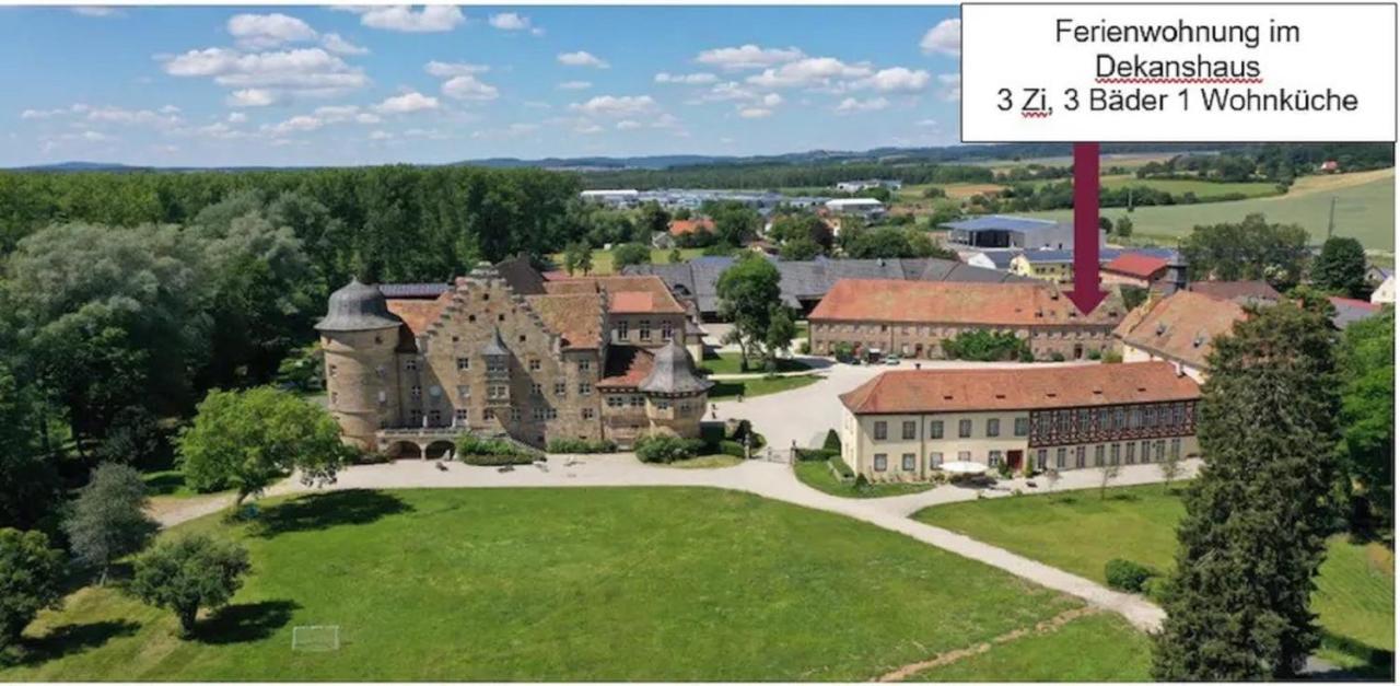 Gutsverwaltung Schloss Eyrichshof Ebern Bagian luar foto